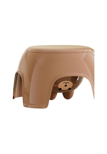 Suntek Çocuk Sandalyesi Masa İç Mekan Dış Kullanımı Yatak Kahverengi