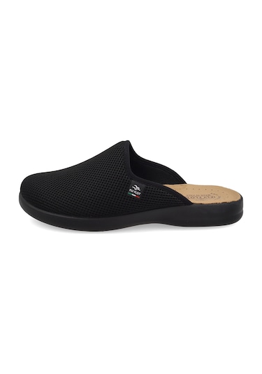 Terlik Erkek P7 118 Fb Fly Flot Cloth Slipper Black Siyah