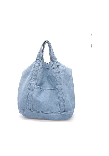 Dawndesslo Gri Denim Sırt Çantası - Kadın Erkek Okul Gezi Seyahat Çantasısıcak Pembe Sıcak Pembe