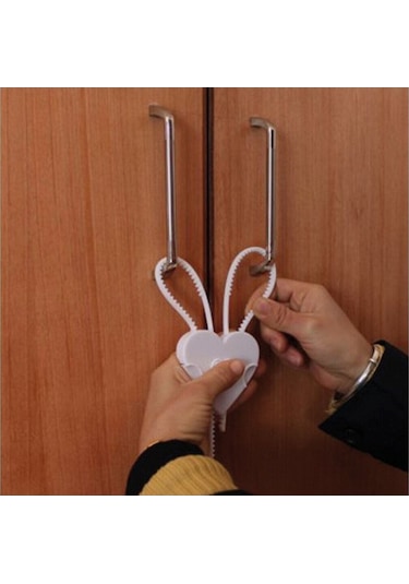 Iz Bırakmaz Ev Bebek Ve Çocuklar Için Dolap Ve Çekmece Kilitleri Emniyet Kilit Esnek Bebek Güvenlik Çok Renkli