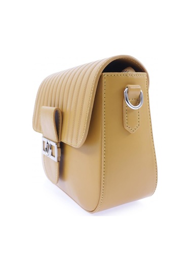 Dgn 3009-2168 Bayan Zincirli Omuz Askili Çanta 3009-2168-R0633 Hardal