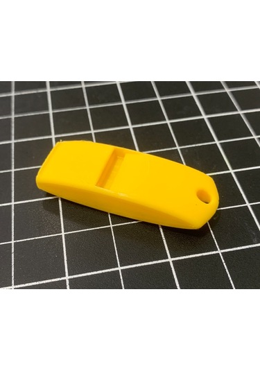 129db Özel Üretim Düdük Spor Düdüğü Gri