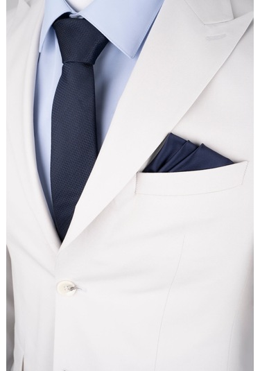 Hatemoğlu Gri Slim Fit Sivri Yaka Klasik Takım Elbise 2958685 Gri