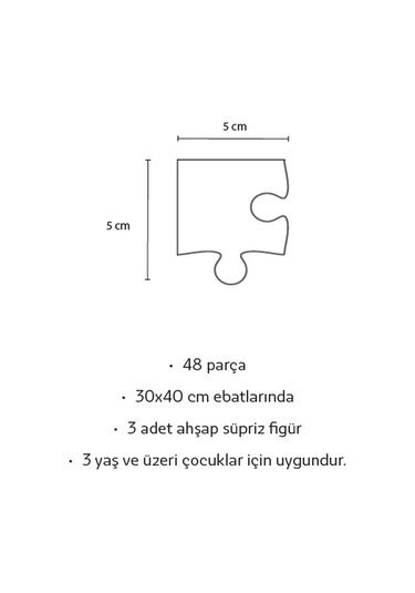 Alice And Grace Imaginory Figürlü Puzzle Masal