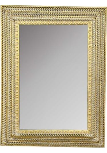 Vitale Doru Gold Duvar Aynası 80 Cm Ak.Gb0020 Altın