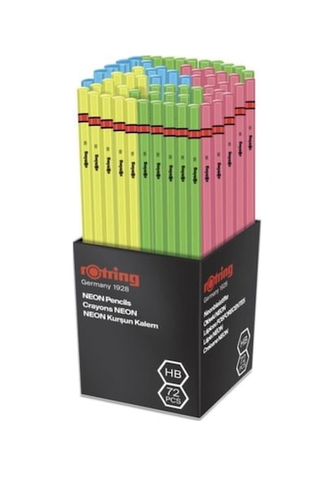 Rotring Kurşun Kalem Neon Fosforlu 72 Adet 2090066
