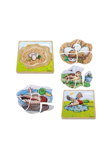 Beleduc Oluşum Puzzle Ördek