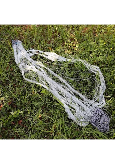 Novahub Balıkçılar İçin 3 Katmanlı Naylon Ağ, Çeşitli Boyutlarda 30mm, 40mm, 50mm, 60mm, Uç Kapaklı Seçenekleriyle