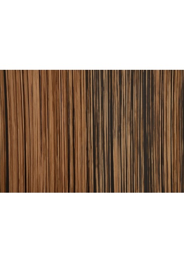 Düz Ip Model Gold Renk Hazır Ip Perde 300x280