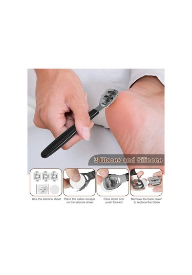 27 Adet Ayak Bakımı Aracı Pedikür Manikür Seti Seti Paslanmaz Çelik Soyma One Set 10 In 1