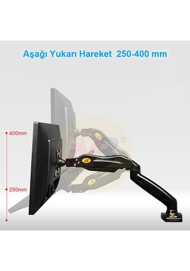 North Bayou NB-F80 17-30" Monitör Tutucu Vesa Monitör Standı