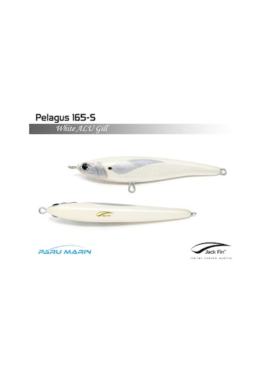 Jack Fin Pelagus 165 S Sahte Yem White Alu Gill