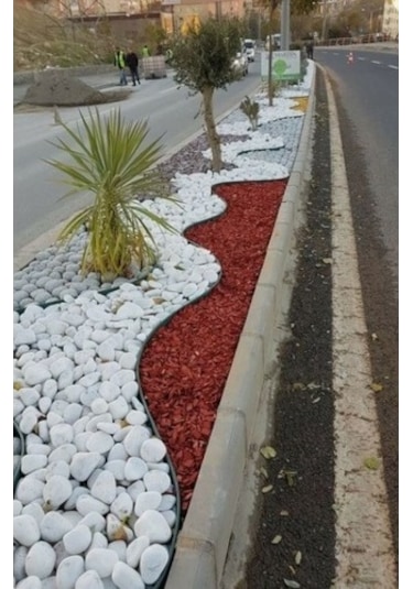 Dolomit Taşı Beyaz Taş Bahçe Dere Taşı Çakıl Taşı Ebat-Miktar Seç