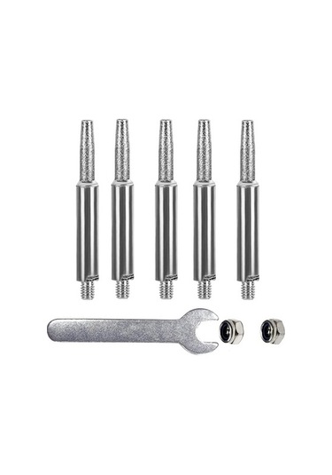 Lijinxu Çapak Bit Seti Sertlik 6mm Şaft Dıy Takı 5-adet-4.8mm