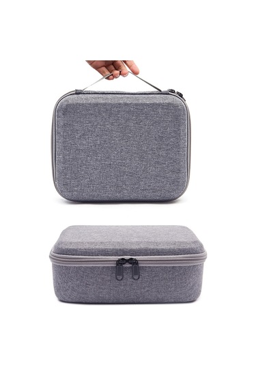 Maiyame Djı Mini 2 İçin Siyah Dış Kabuk Kırmızı İç Dolgu Taşınabilir Çantası - Su Geçirmez, Basınç Dayanıklı, Kumanda, 3 Pil Ve Aksesuarları Saklar