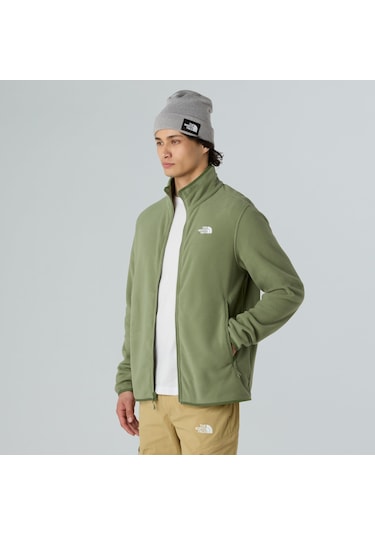 The North Face M Glacier Fleece Jacket Erkek Polar Ceket-30540 Yeşil