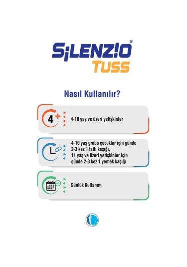 Sılenzıo Tuss Oksuruk Surubu 100 Ml