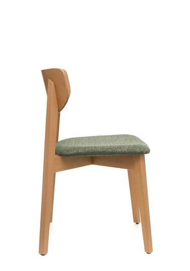 Opus Natural Ahşap 4'lu Mutfak Salon Yemek Odası Sandalyesi