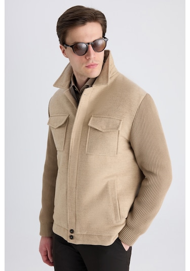 D's Damat Ds Damat Regular Fit Bej Düz Mont 5hc070001039m Bej