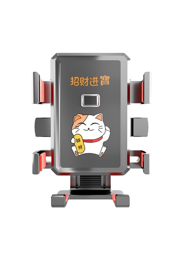 Bisiklet Elektrikli Araba Motosiklet Sürme Telefon Braketi Artı Boyutlu Büyük Kalınlaşmış Ekspres Take-out Özel Araba Kolu Klip -