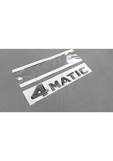 Mercedes E Serisi W212 S212 2009-2014 4matic Bagaj Yazısı Krom