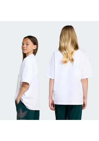 Adidas Oversize Trefoil Çocuk Tişört C-adıjv8555c40a00 Beyaz
