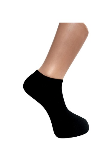 ERKEK SNEAKER ÇORABI-SİYAH Siyah