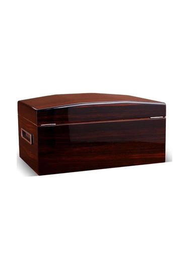 İtalyan Sediri 2 Katlı Camlı Özel Humidor Puro Kutusu Rd18
