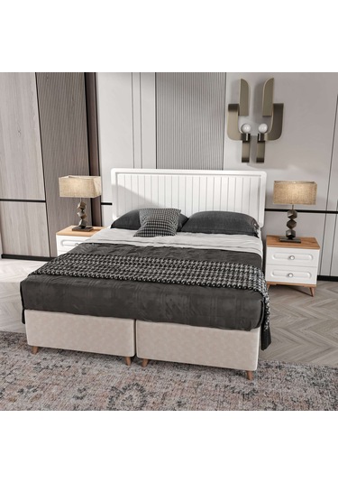 Bohem 6 Kapaklı Komple Mdf Yatak Odası Takımı