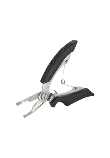 Lemestar Stahl Fischzange Set: Hak Entfernen, Draht Schneiden, Fisch Greifen Schwarz Greifer + Messer