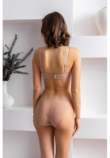 Gallipoli 31911 Desenli Straplez Sütyen Takım 001