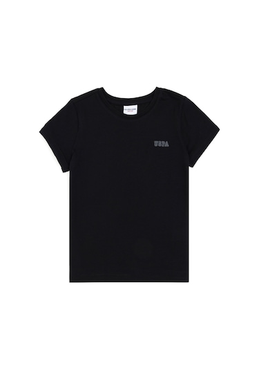 U.s. Polo Assn. Erkek Çocuk Siyah Tişört 50298086-vr046 Siyah