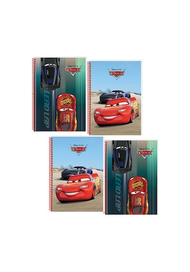 Keskin Color Cars 4 Parça A5 Defter Seti