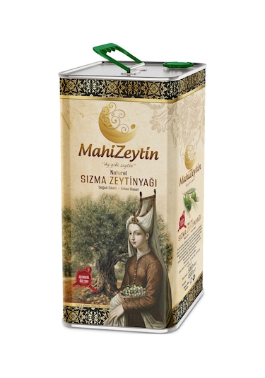 Mahizeytin Soğuk Sıkım Natürel Sızma Zeytinyağı  5 L
