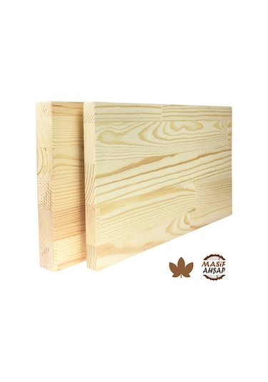 Çam Ahşap Plaka - 1. Sınıf Masif Panel