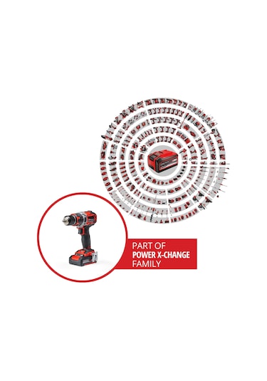 Einhell TP-CD 18/50 Li-i BL Kit (2x2,0Ah) Çift Akülü Darbeli Vidalama - 4513940