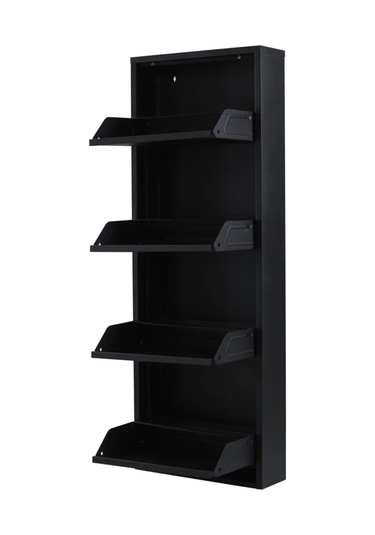 Arthur 4'lü Ayakkabılık Siyah