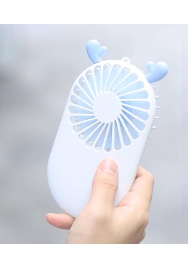 Na Pocket Fan Fan Usb Küçük Fan Şarj Edilebilir El Fan