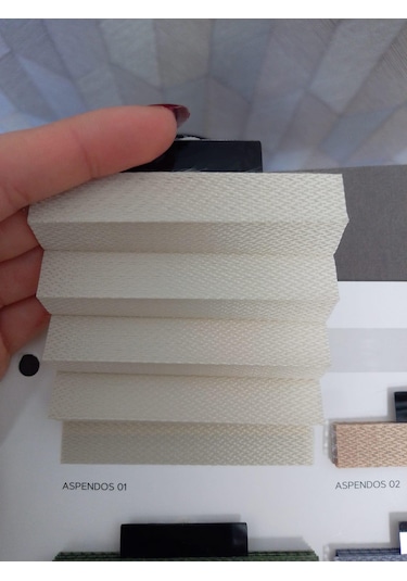 As Perde Kalın Kumaş Plise Perde Cam Balkon Pvc Uyumlu