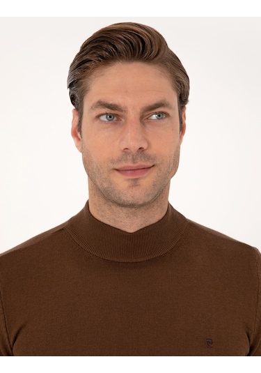 Pierre Cardin Erkek Koyu Kahverengi Kazak /triko 50314176-vr084 Koyu Kahverengi