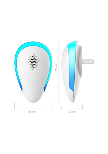 Mufunye Ultrasonik Fare Kovucu: Sivrisinek Ve Hamamböceği İçin İç Mekan Kullanım, Çok İşlevli Ev Çözümü