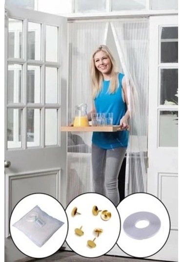 Mıknatıslı Kapı Sinekliği Tül Perde 105 X 205 Cm 5365