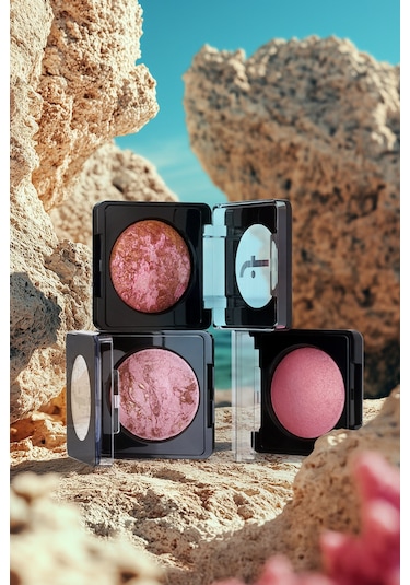 Flormar Işıltılı Fırınlanmış Allık - Baked Blush-On - 044 Pink Rose - 8682536051446