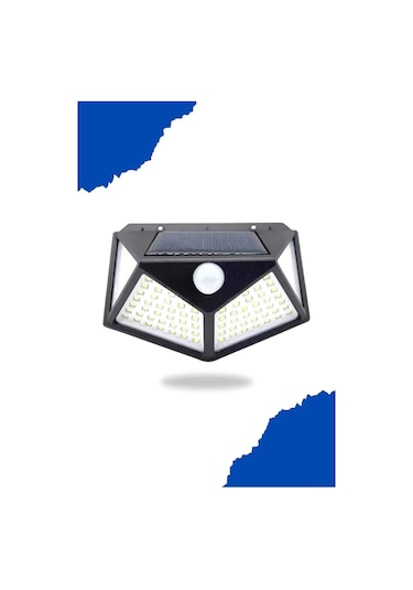 Güneş Enerjili Bahçe Lambası 100 Led Bahçe Lambası Bahçe Aydınlatma Çok Renkli