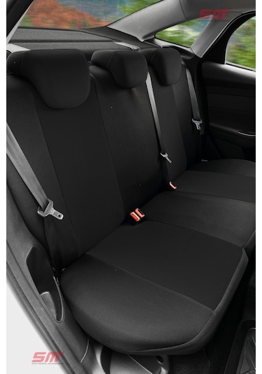 Ecoline Serisi Universal Oto Koltuk Kılıfı Siyah