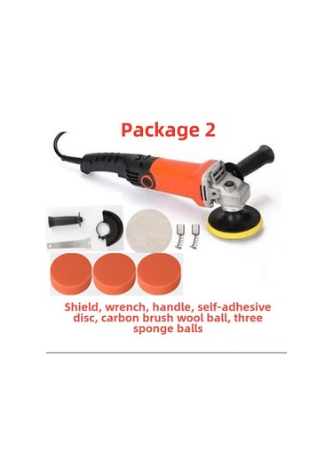 Mufunye Yüksek Güçlü Metal Taşlama Ve Parlatma Aleti - Hız Ayarlı Elektrikli Köşe Polisaj Makinesi Avrupa Standartı Paket