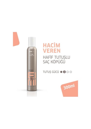 Eimi Natural Volume Hafif Tutuşlu Saç Köpüğü 300ml