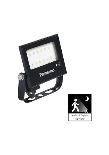 Panasonic Led Projektör Sensorlü, Beyaz Işik 10w 900lm 6500k Çok Renkli