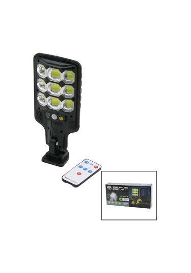 Led Solar - Kumandalı Sensörlü Bahçe Kamp Lambası 18650 - 1200ma Hs-8037-b 9 3731