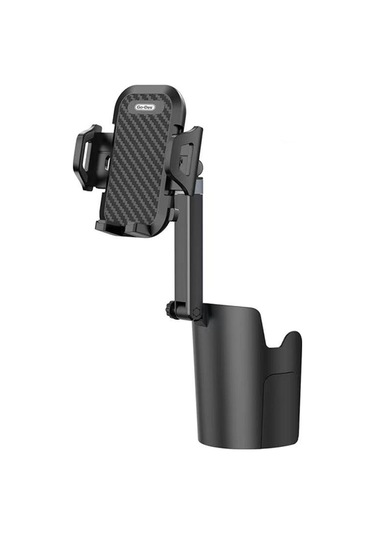 Go Des Gd-hd255 M-safe 360 Derece Dönebilen Bardaklık Tasarım Telefon Tutucu Siyah Siyah